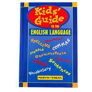 Kid's Guide to‎ the English Language Book Hardcover M. Terban Children Education